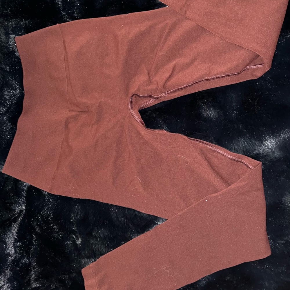 Burgundy Leggings